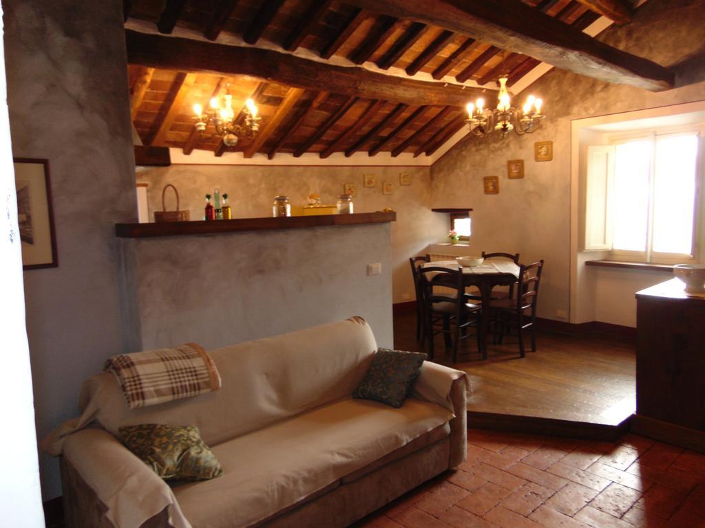 Apartmán Domus Ghibellinae- Fonte Di San Benedetto Cortona Pokoj fotografie
