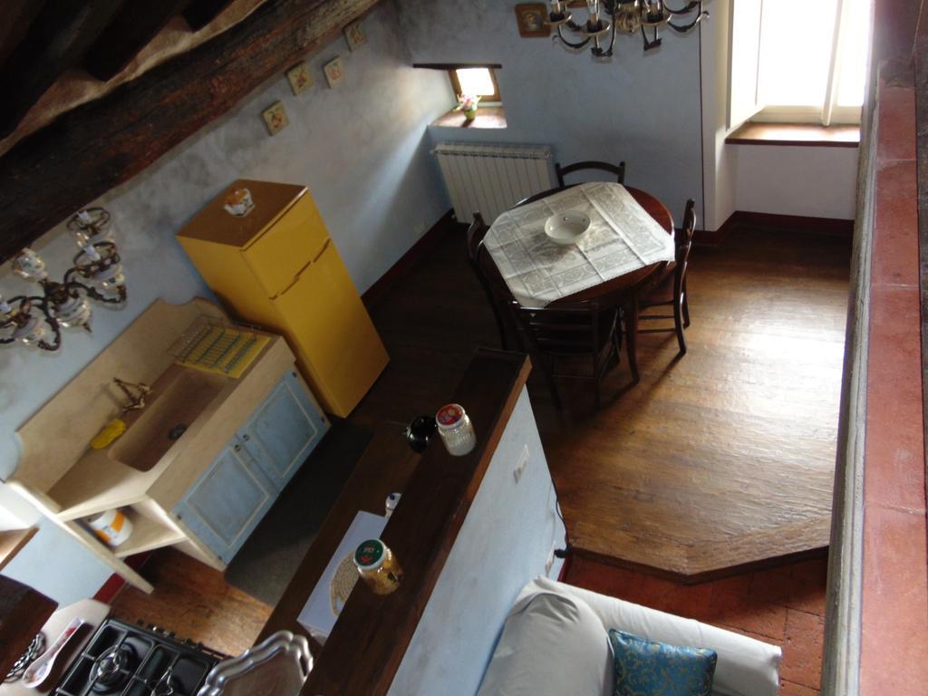 Apartmán Domus Ghibellinae- Fonte Di San Benedetto Cortona Pokoj fotografie