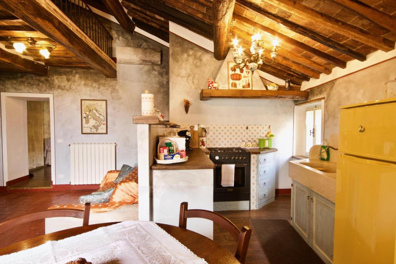 Apartmán Domus Ghibellinae- Fonte Di San Benedetto Cortona Exteriér fotografie